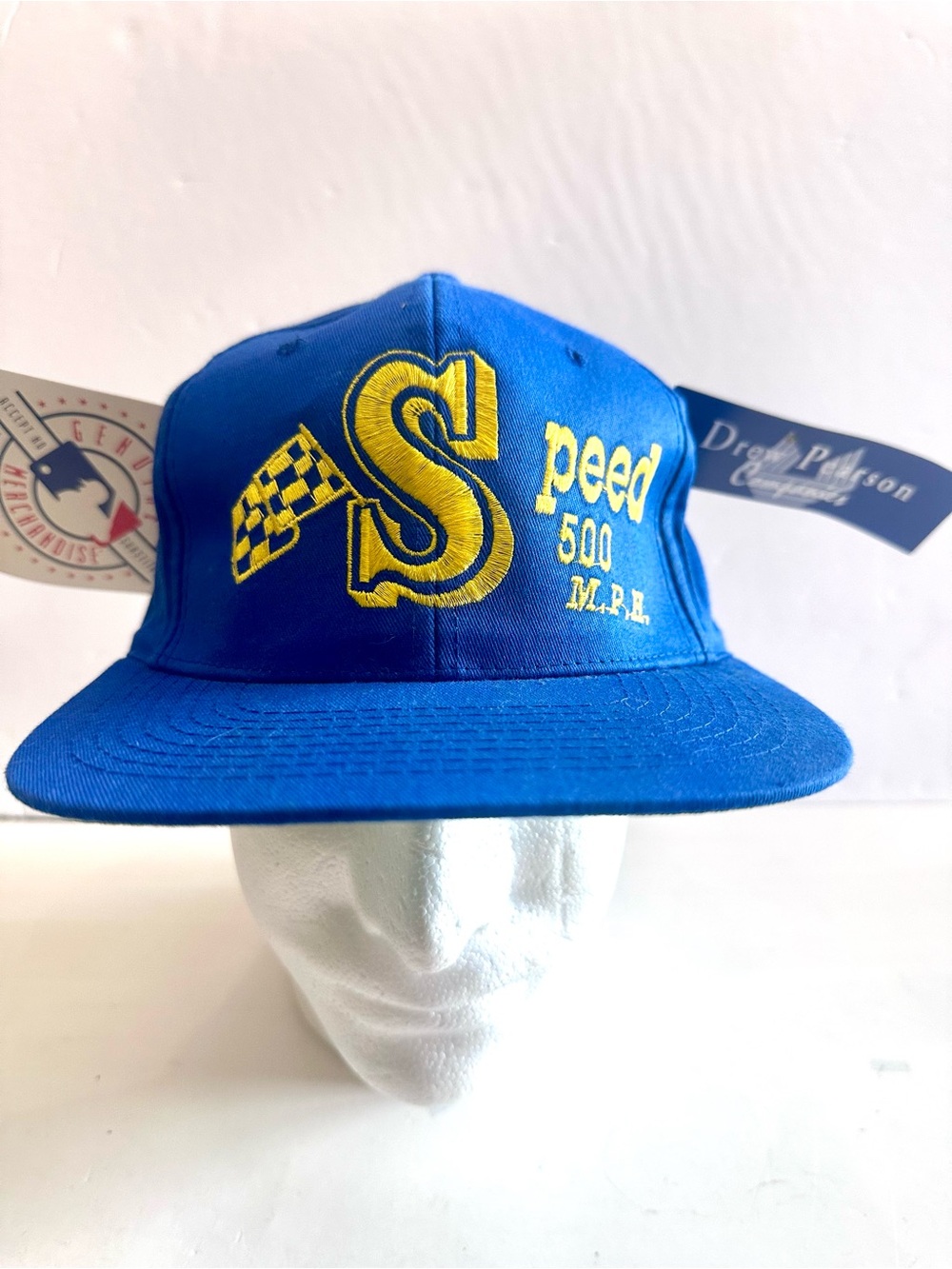 Vintage Drew Pearson rare Speed 500 M.P.H.' Hat